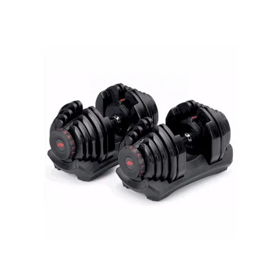 Adjustable Dumbbell Sets Gym Dumbbells Pounds Fitness Weight