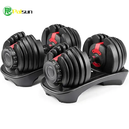 Economic Stock Available Adjustable Dumbbell Men Body Building Dumbbell 52.5lb 90lb Have Stock