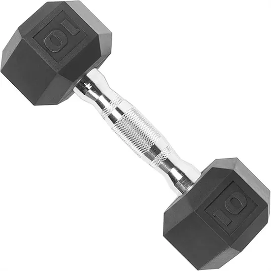 Solid Cast-Iron Certificated Durable Weightlifting Custom Logo Exercise Dumbbell