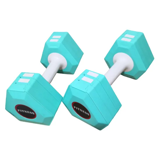 2023 Latest Adjustable Color ABS Dumbbell Set for Lady Exercise