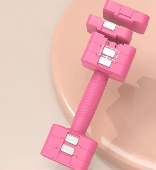 Quick Adjustable Dumbbell Manufacture 10kg Dumbbell Set Wholesale New Style Adjust Dumbbells for Women