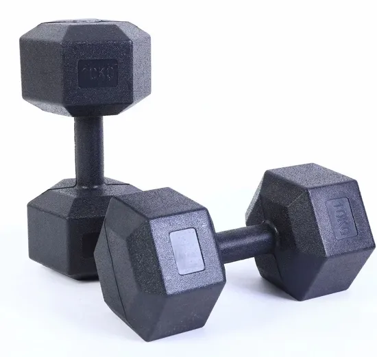 Rubber Dumbbells Fitness Bodybuilding Weight Loss Dumbbells Weight Selectable