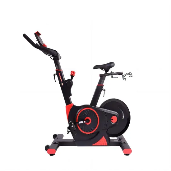 Indoor Fitness Easy Storage Small Spaces Cushioned Seat Solid Stable Spinning Bike