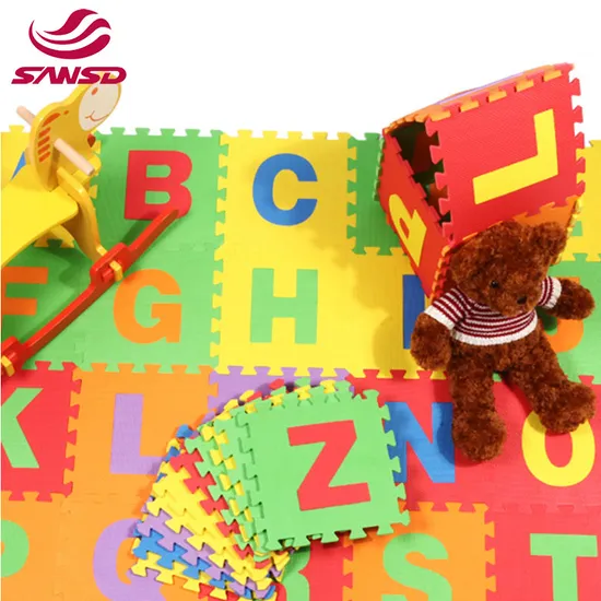 Soft Non-Toxic Baby Play Mat Toddler Playmat Colorful Jigsaw Puzzle Playmat