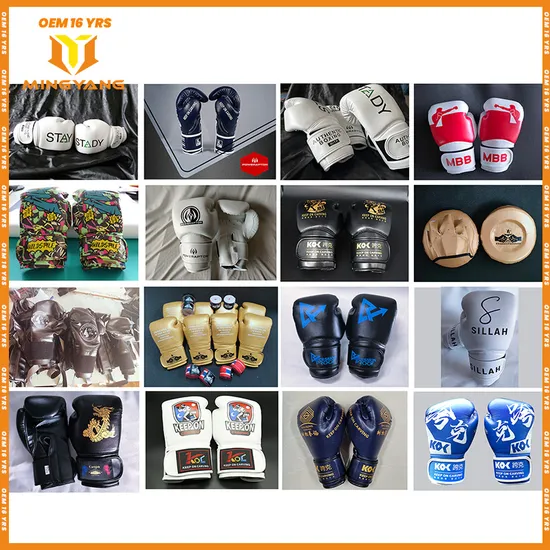 MMA Punching Leather Gloves for Heavy Bag Workout