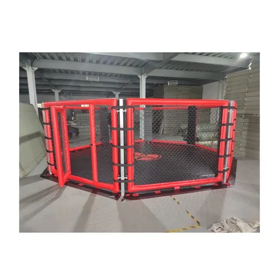 Internation Ibf Standard Competition Training MMA Cage Octagon Fight Ring Boxing Ring for Export