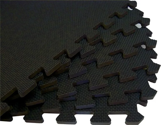 25.68 Sq FT 1/2"EVA Foam Floor Mat Interlocking Exercise Gym Flooring
