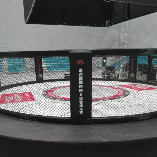 Custom Boxing Ufc MMA and Octagonal Boxing Cage for Competition and Training