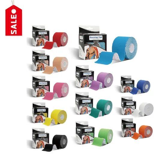 Cotton Rayon Zinc Oxide Bandage Rigid Strapping Vet Wrap Athletic Sports Tape