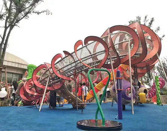 Qdpw009 Children Outdoor Playground Climbing Frames Fitness Climbing Structure