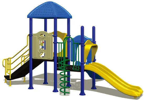 Summer Amusement Park for Kids Play Slide Outdoor Playground Funny Equipment