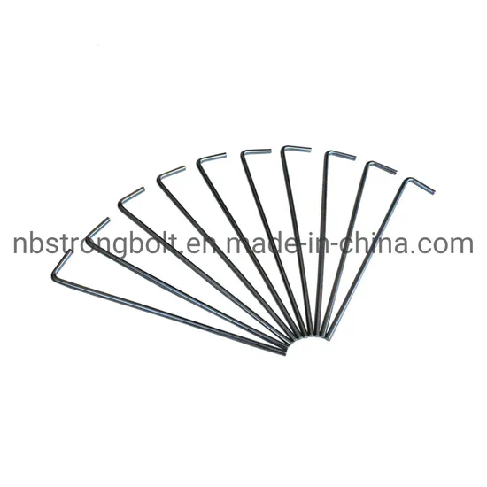 Rhombic Aluminum Ground Nail / Iron Ground Nail