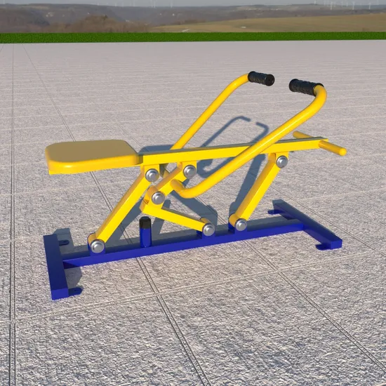 Outdoor Fitness Equipment Double Leg Press