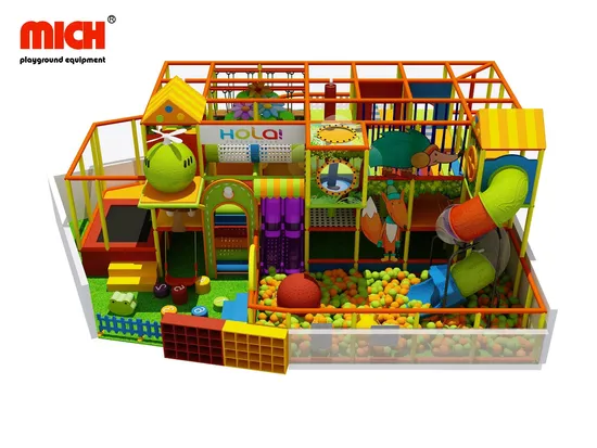 Mich 2024 Amusement Park 3 Layers Indoor Soft Playground for Kids