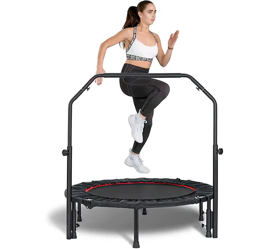 Adjustable Home Outdoor Indoor Mini Trampoline for Adults