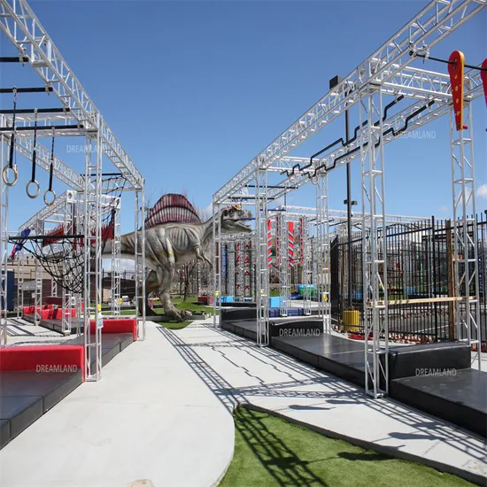 Ninja Warrior Stage Truss Systems Kids Ninja Obstacle Course Designer Stage Equipment for Trussess Outdoor DJ Music Stage Commercial Event Stage Platform