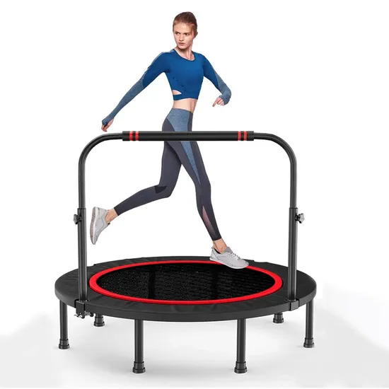 Manufacturers Outdoor Trampoline, Kid Fitness Mini Children′s Round Adults Folding Garden Trampoline Fitness Jumping