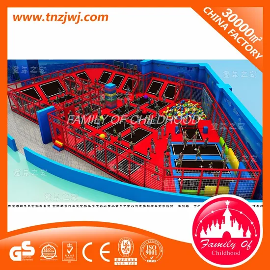Toddler Trampoline Park Playground Jumping Bed with Sponge