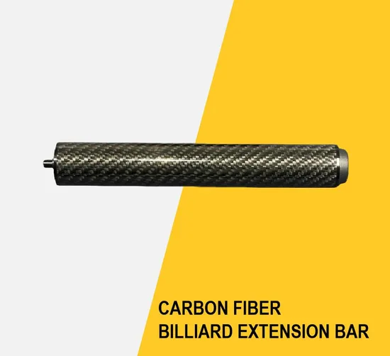 Fashion Colored Texture Carbon Fiber Modified Extensional Cue Stick with High Strength