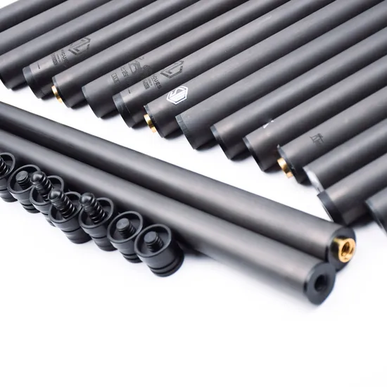 Customized by High-Quality Factories 9.8 11.5 13 mm Various Specifications Carbon Pool Cue Shaft for Sale