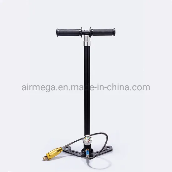 4 Stage Manufacturer 4500psi 310 Bar Pcp Pump Hand Operated Manual Air Hand Pump Scuba Tanks Pompa Pcp Compressor