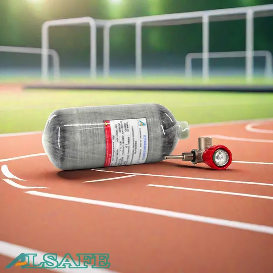 Alsafe 300bar Paintball Carbon Fiber Air Tank Types and Refill Kit