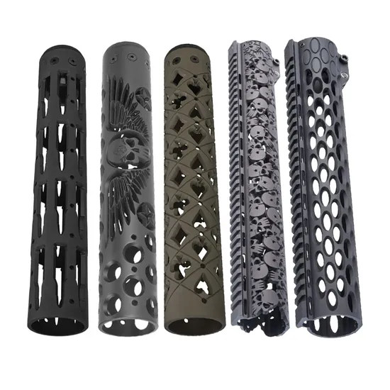 Custom Manufacture Hand Guard Aluminum Carbon Fiber Handguard