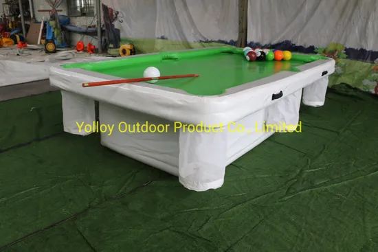 Billiard Table Inflatable Snooker Table, Inflatable Pool Table