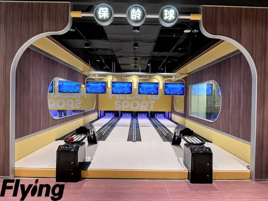 Advanced Pinsetter Smoothly Finished Bowling Lanes Durable Bowling Balls Outstanding-Quality Bowling Equipment Pin-Setting Machine