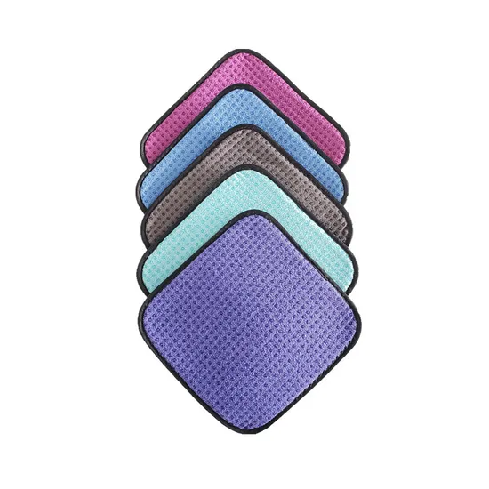 Bowling Rag Bowling Ball Towel Bowling Microfiber Towel Shammy Pad Cleaning Easy Grip Towel