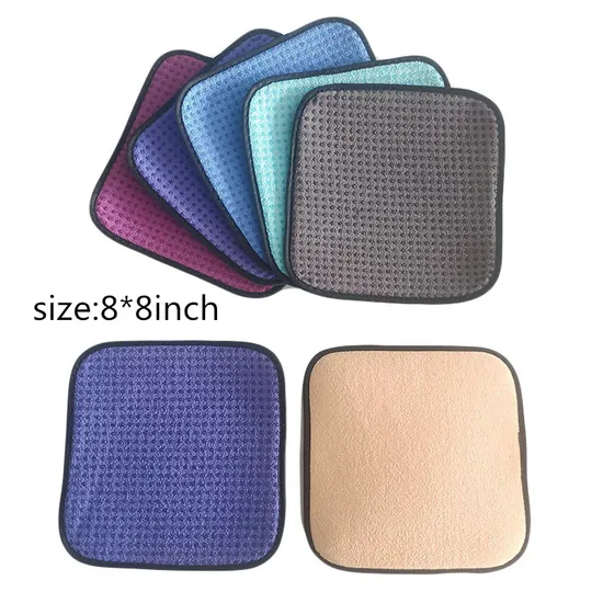 Bowling Ball Towel - Microfiber Bowling Shammy Pad with Easy Grip - Bowling Towel That Wipes Dirt & Oil Clean off- Cleaning Pad - Bowling Ball and Bowling All
