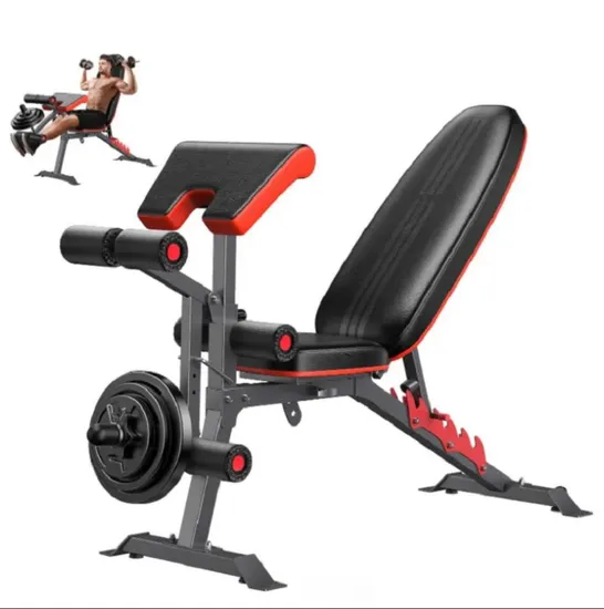 Adjustable Home Exercise Equipment Dumbbell Bench Press with Bird Exercise Chair