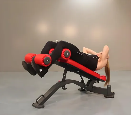 Commercial Gym Fitness Equipment Abdominal Bench
