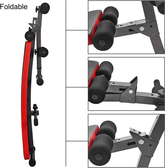 Sit up Bench Fitness Equipment for Home Gym Ab Exercises New Version