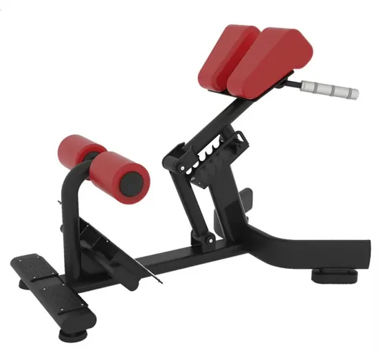 Commercial Plate Loaded Fitness Hyperextension 45 Degree Back Exension Exercise Roman Chair