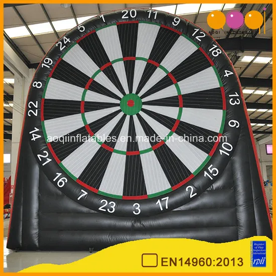 Popular Carnival Inflatable Target Toss Football Dart Board Game (AQ1616-15)