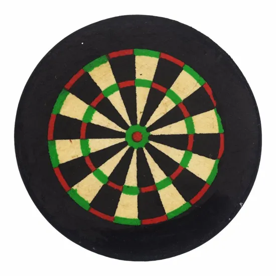 Mini Sisal Hemp Dartboard Diameter 10cm Dart Holder for Party Family Play