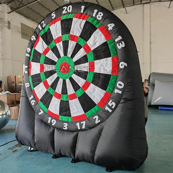 Portable 10FT Soccer Golf Target Inflatable Football Soccer Dart