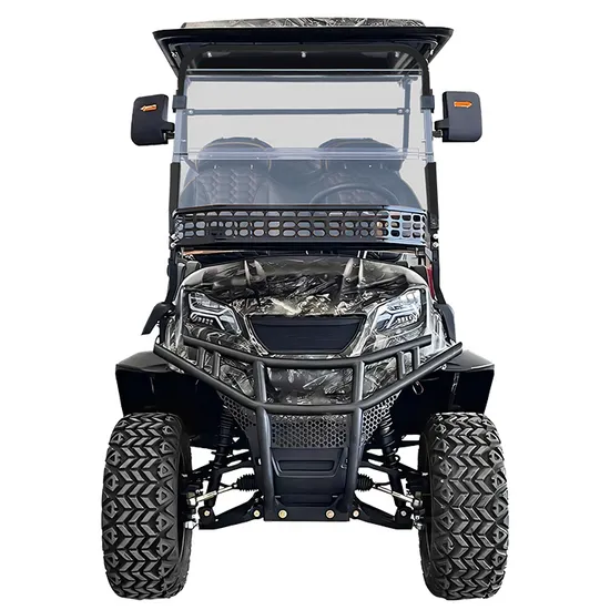 Custom Antique Street Legal 4+2 Seats Hunting Golf Trolley Electric Lithium Golf Carts
