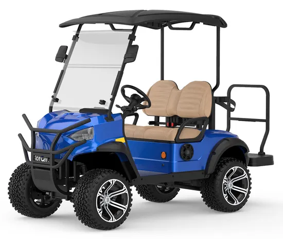 Manufacturer Gulf Car 2 Seats Lifted Golf Electric Buggy Golfcart