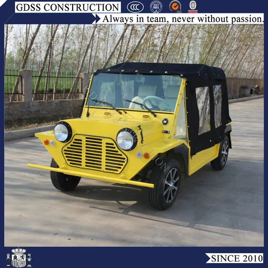 Convertiable Mini Moke Car Electric Lithium Battery Installed for Bvi
