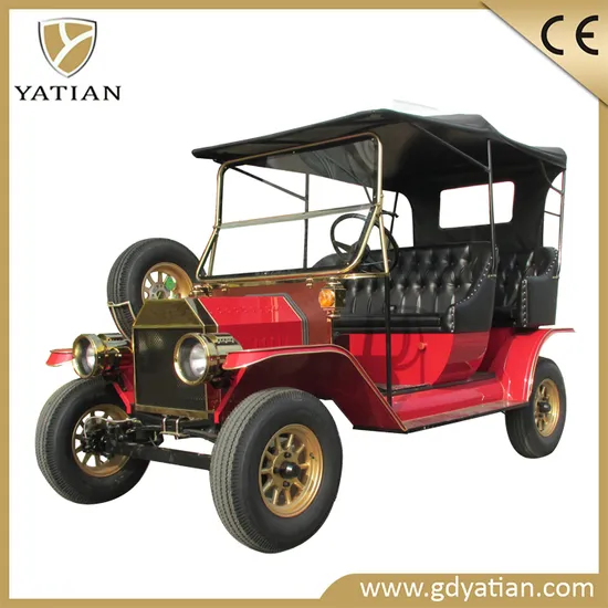 Golf Course Brushless AC Motor 4 Passenger Electric Vehicle Electric Car