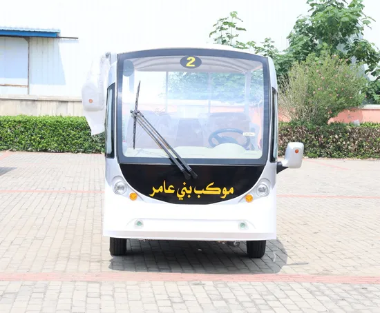 Factory 450km Long Range LFP Lithium Battery Price Tourist City Hotel Shuttle School Passenger Electric Sightseeing Mini Bus