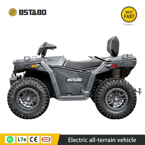 New Electric Automatic Shaft Drive Bstabo Carton Box with Iron Frame Inside All Terrain Vehicle Mini Farm ATV Quad for Adults Mini New Energy Car