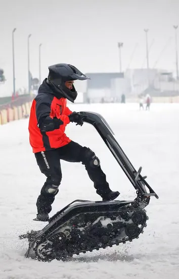 Etv Tank Electric Shredder Dual Tracked Vehicle for Beach Riding