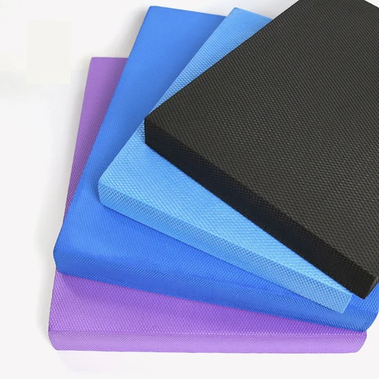 Gym Equipment Blue Eco-Friendly Soft Foam Balance Pad Yoga Balance Pad
