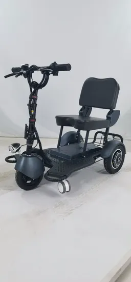 Topmedi New Electric Scooter with Two Side Anti-Roll Small Wheell