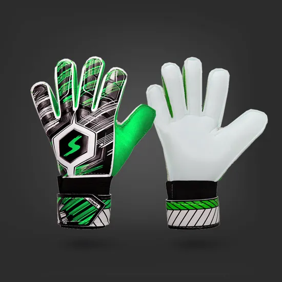 New Hot Sale Thicken Football Gloves Thickened for Non-Slip Youth Football Soccer Gloves