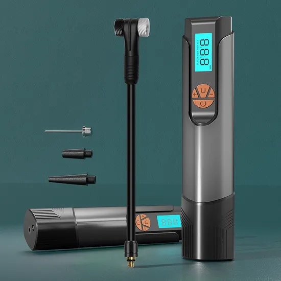 Customized Digital Display Motorcycle Air Pump Bicycle Car Ball Portable Electric Air Pump