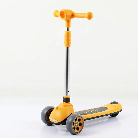 2 in 1 Kids Kick Scooter with PU Flash Wheel and Head Lamp/Light Seat for Choice